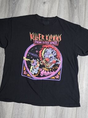 Killer Klowns From Outer Space 100% Cotton Unisex Graphic Tee Size Extra Large